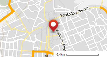 Location of business on map