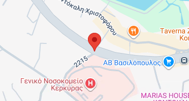 Location of business on map