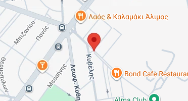 Location of business on map