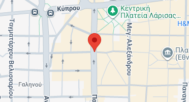 Location of business on map
