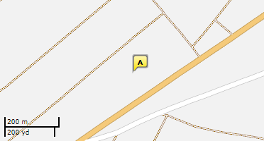 Location of business on map