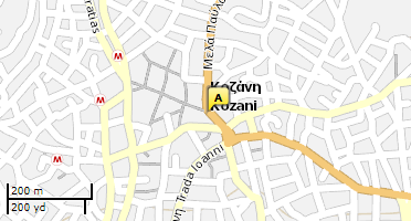 Χάρτης και σημείο της επιχείρησης