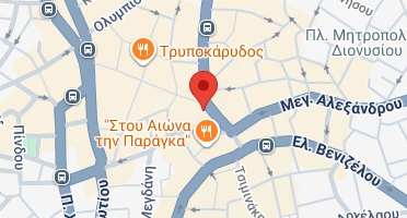 Location of business on map