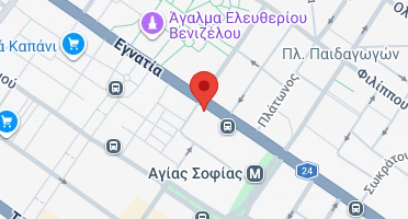 Χάρτης και σημείο της επιχείρησης