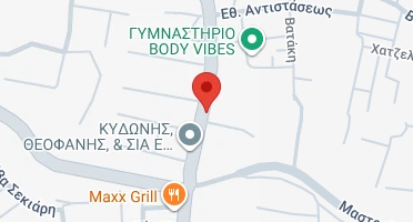 Location of business on map