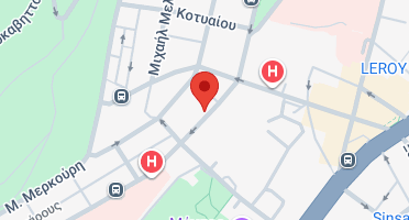 Location of business on map