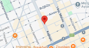Location of business on map