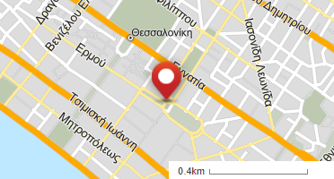 Location of business on map