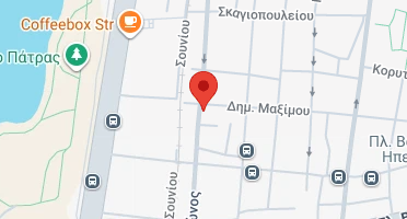 Location of business on map