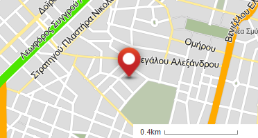 Location of business on map