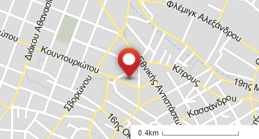 Location of business on map