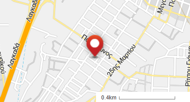 Location of business on map