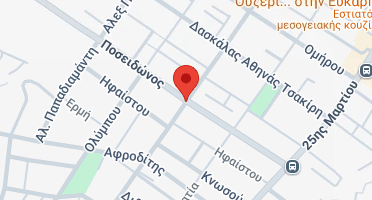 Location of business on map