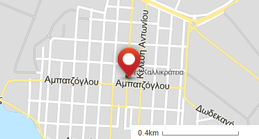 Location of business on map