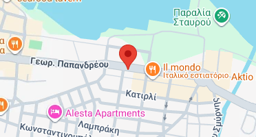 Location of business on map