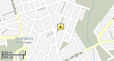 Location of business on map