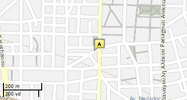 Location of business on map