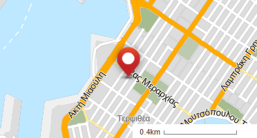 Location of business on map