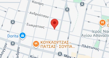 Location of business on map