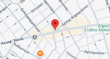 Location of business on map