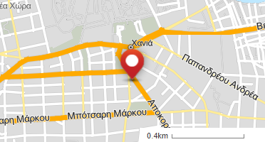 Location of business on map