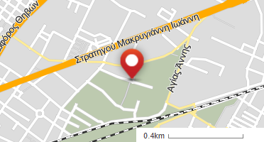 Location of business on map