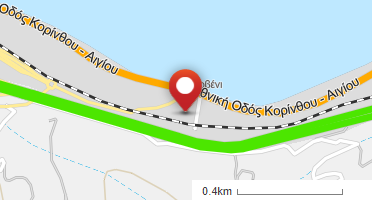 Location of business on map