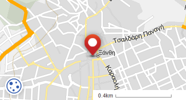 Location of business on map