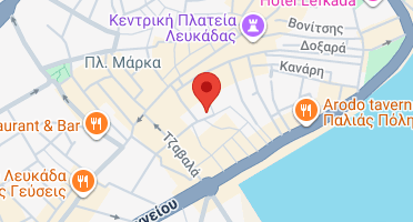 Location of business on map