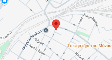 Location of business on map