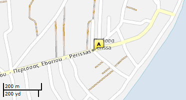 Location of business on map