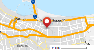 Χάρτης και σημείο της επιχείρησης