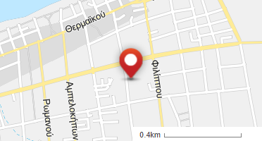 Location of business on map