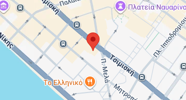 Location of business on map
