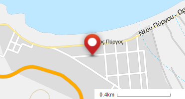 Location of business on map