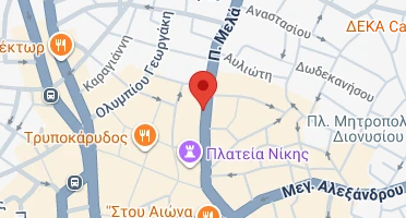 Location of business on map