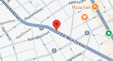 Location of business on map
