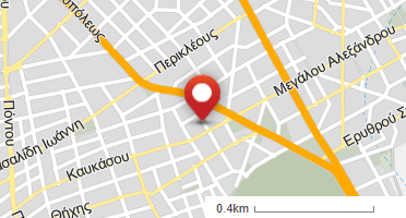 Location of business on map