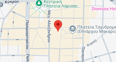 Location of business on map