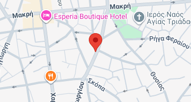 Location of business on map