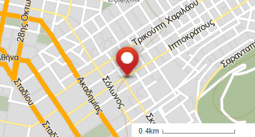 Location of business on map