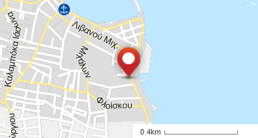 Location of business on map
