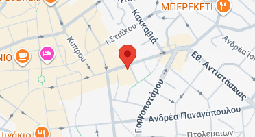 Location of business on map