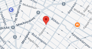 Location of business on map