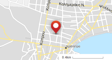 Location of business on map