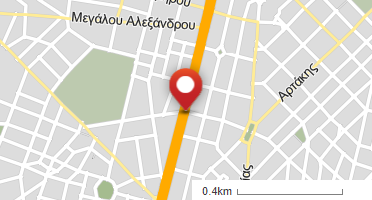Location of business on map
