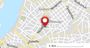 Χάρτης και σημείο της επιχείρησης