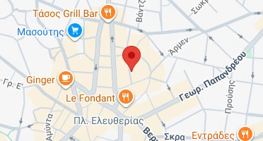 Location of business on map