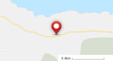 Location of business on map