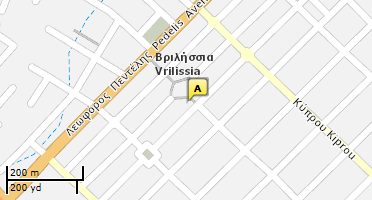 Location of business on map